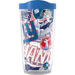 Tervis - New York Giants 16oz. Allover Classic Tumbler - Multicolor