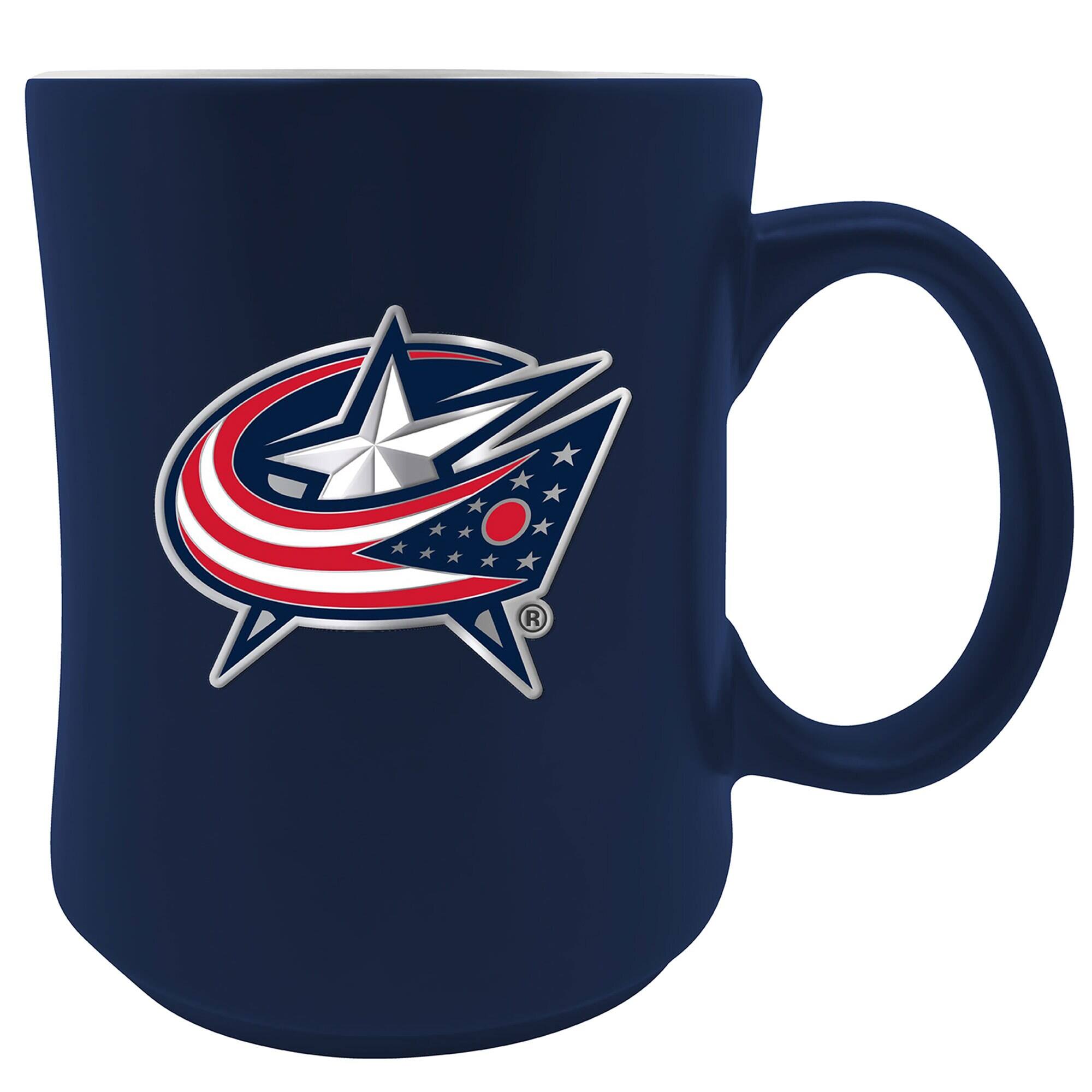 Front. Great American Products - Columbus Blue Jackets 19oz. Starter Mug - Multicolor.
