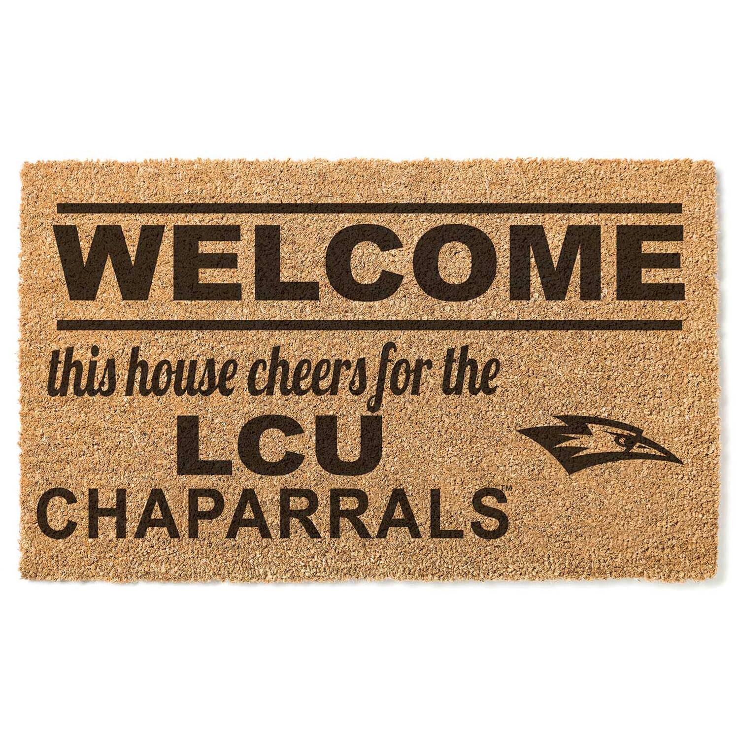 Lubbock Christian Chaparral 18" x 30" Welcome Doormat