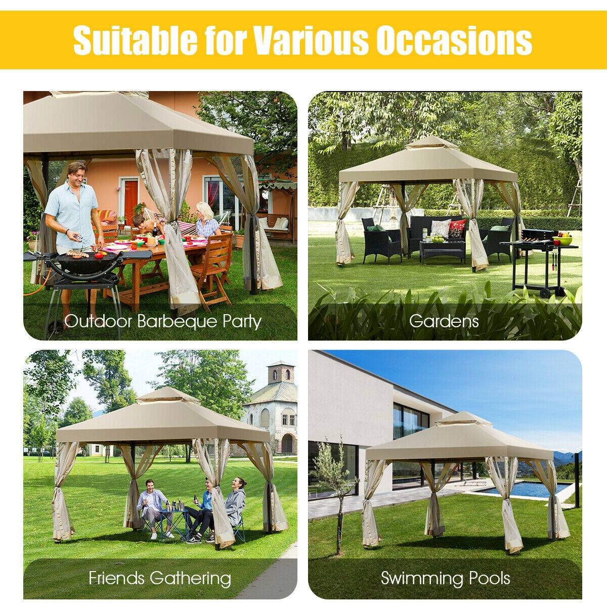 Suitable for Various Occasions

- Outdoor Barbeque Party
- Gardens
- Friends Gathering
- Swimming Pools
