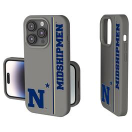 Keyscaper - NCAA - Navy Midshipmen iPhone Soft Touch Case - 14 - Gray