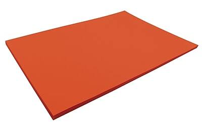 Alt View 1. Tru-Ray - 12" x 18" Construction Paper, Orange, 50 Sheets - Orange.