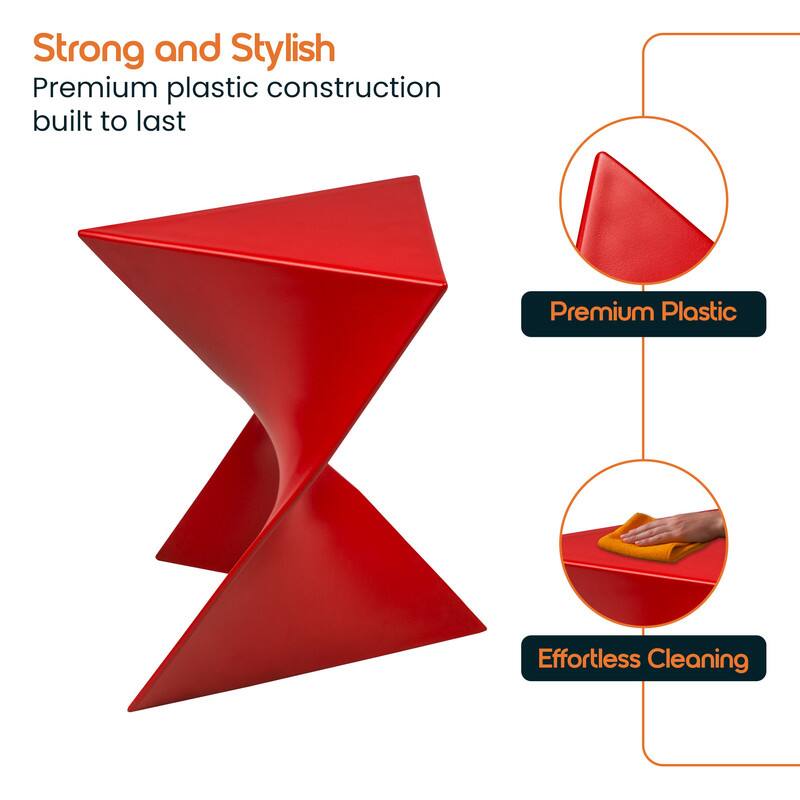 Strong and Stylish  
Premium plastic construction built to last  

Premium Plastic  
Effortless Cleaning