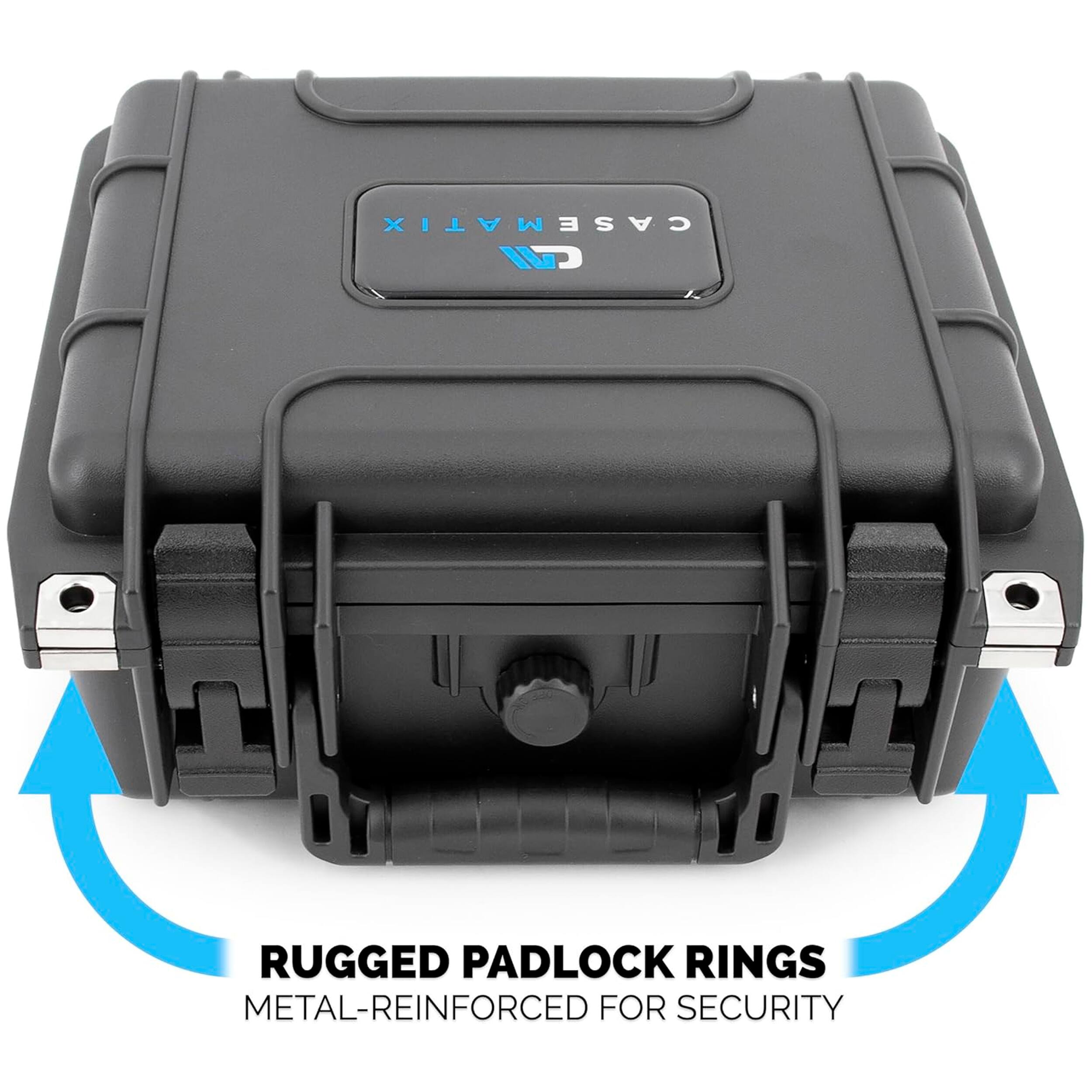 CASEMATIX CVI J RUGGED PADLOCK RINGS METAL-REINFORCED FOR SECURITY