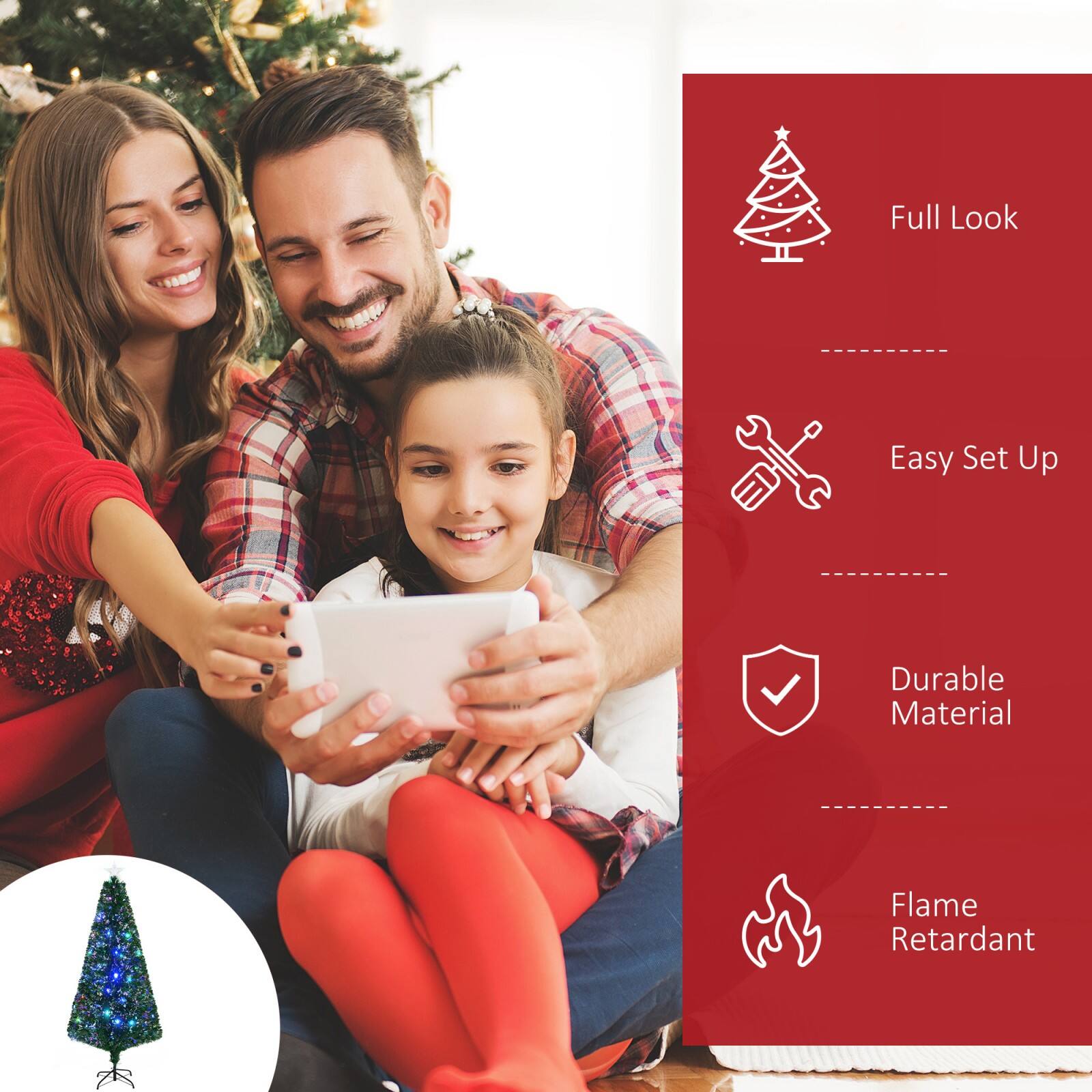 Full Look  
Easy Set Up  
Durable Material  
Flame Retardant