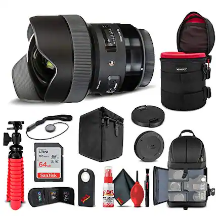 A VIVITAR Ultra 120mm f/2.8 Macro Lens
64GB SanDisk Ultra SD Card
VIVITAR Lens Cleaning Kit
VIVITAR Camera Backpack
VIVITAR Lens Hood
VIVITAR Lens Cap
VIVITAR Lens Cleaning Spray
VIVITAR Lens Cleaning Cloth
VIVITAR Camera Strap
VIVITAR Camera Tripod