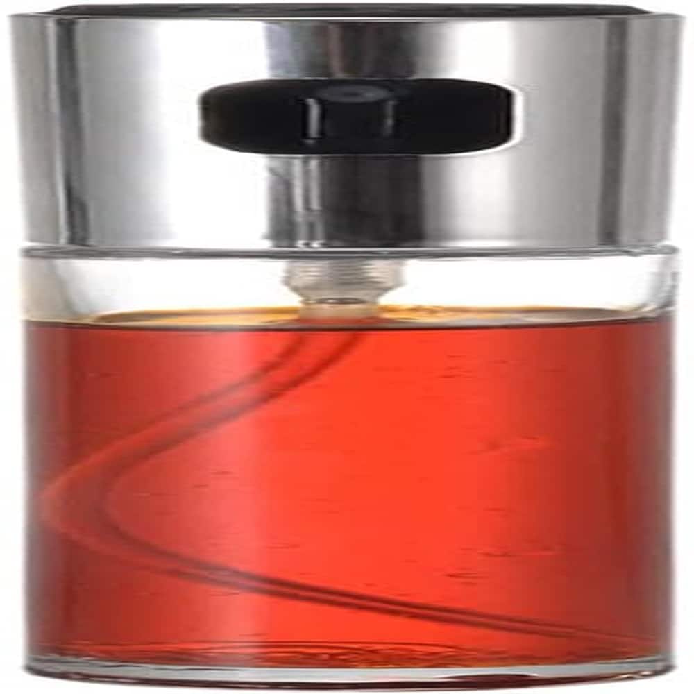 Schertz - 100ml Olive Oil Sprayer Food-Grade Glass Bottle for Cooking (Silver)
