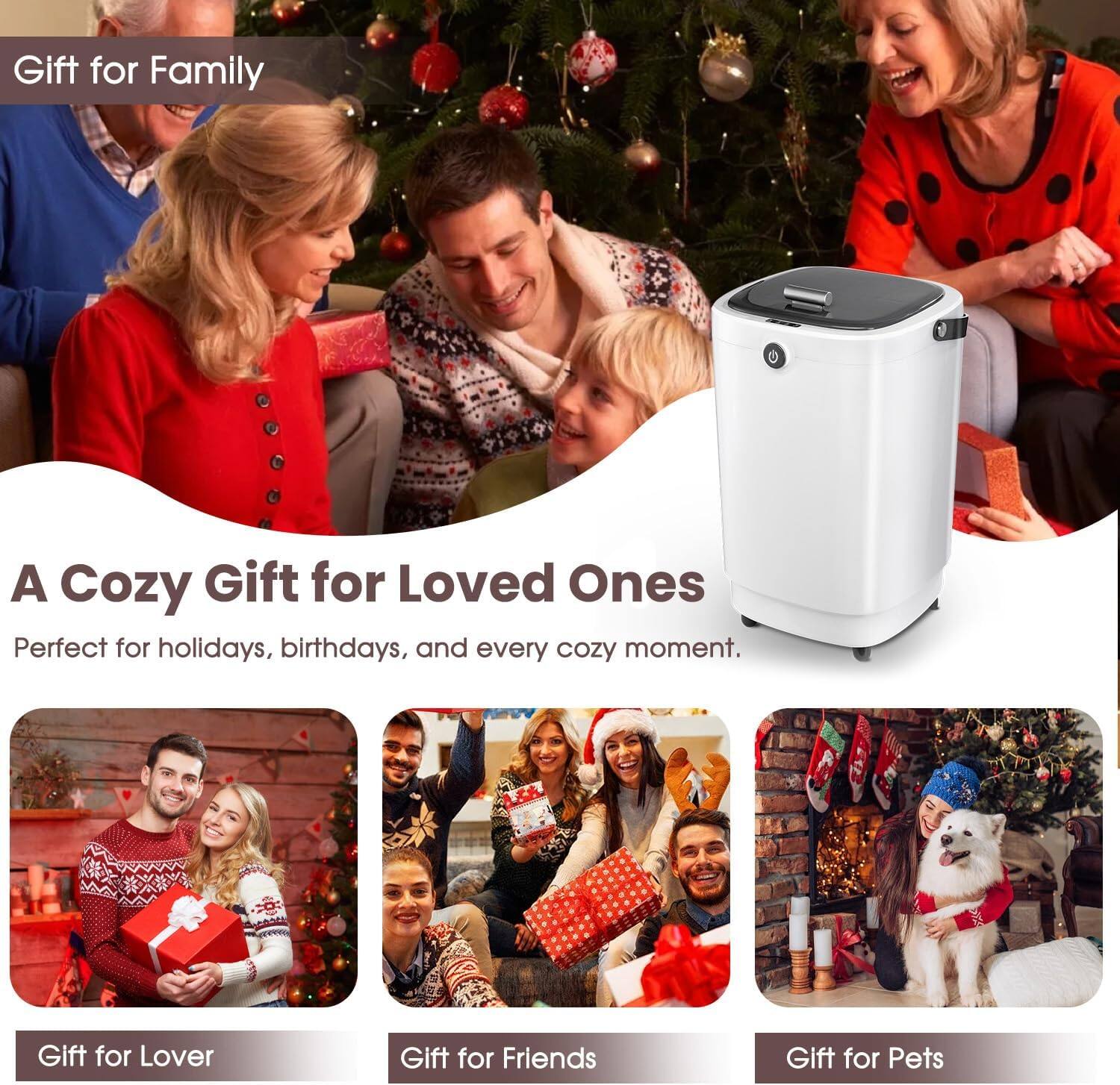Gift for Family  
A Cozy Gift for Loved Ones  
Perfect for holidays, birthdays, and every cozy moment.  

Gift for Lover  
Gift for Friends  
Gift for Pets
