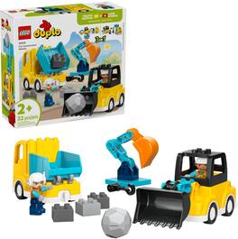 LEGO - DUPLO Town 3 in 1 Construction Vehicles 10475