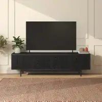 Camden&Wells - Dina TV Stand for Most TVs up to 75" - Obsidian - Front_Zoom