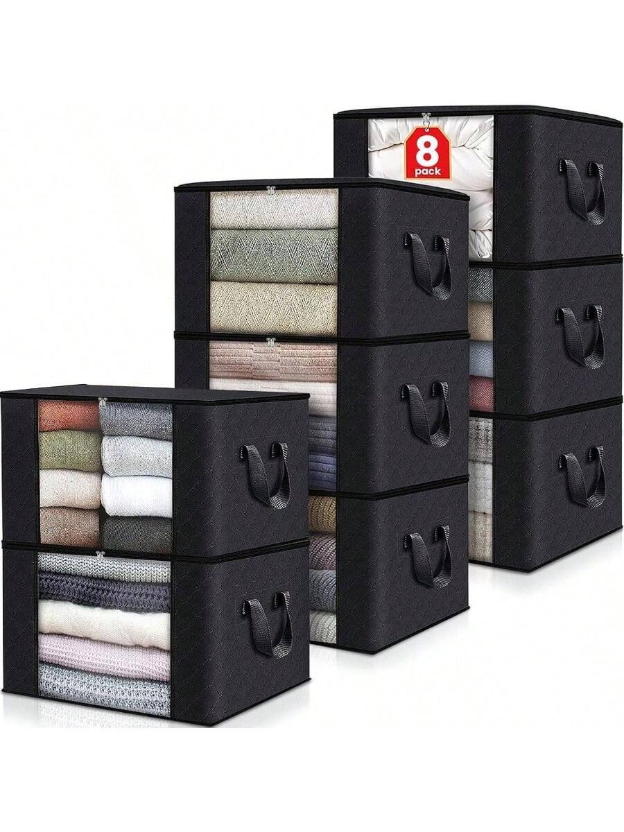 8 x 60 liters + black