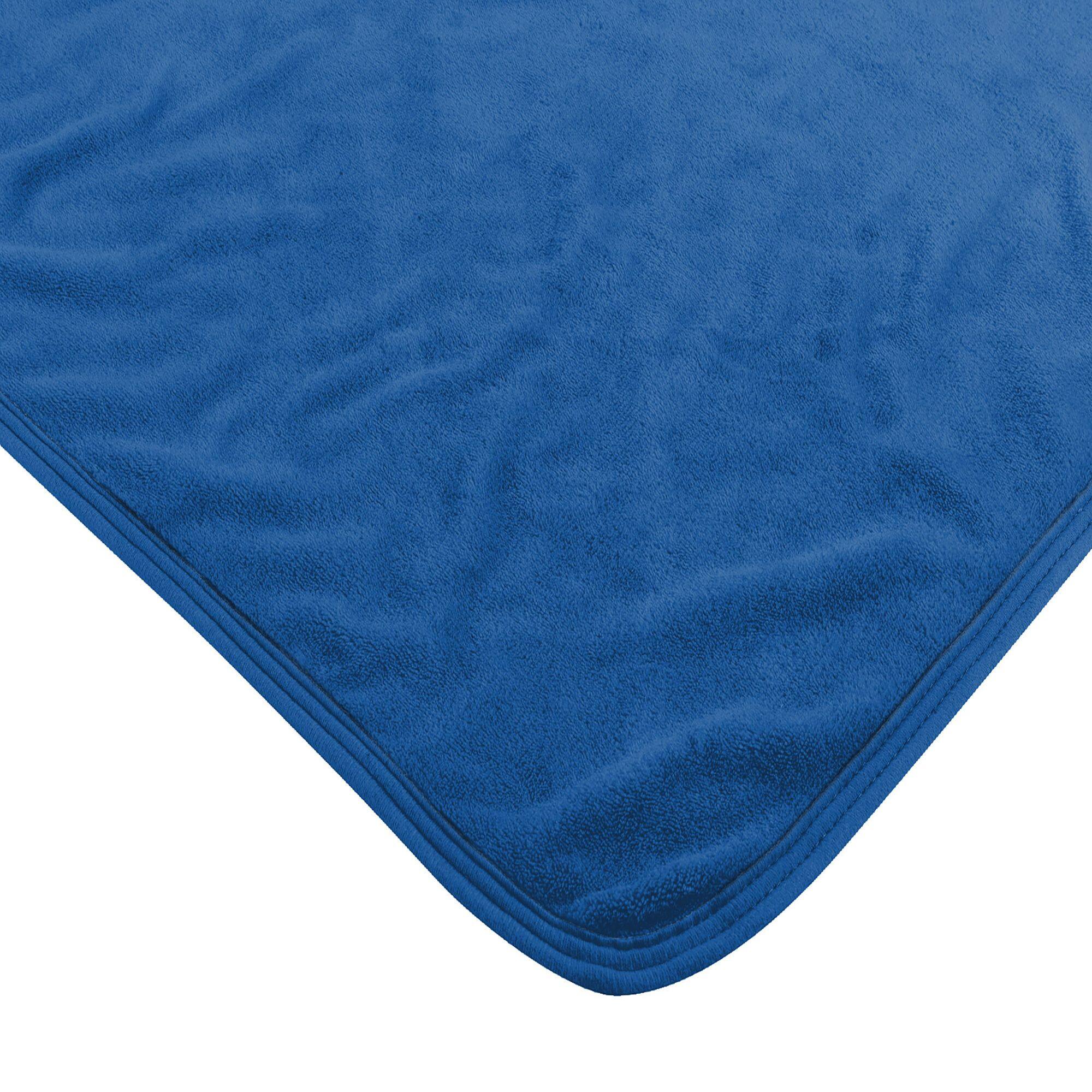 Alt View 1. Sweet Home Collection - NBA New York Knicks 46" x 60" Raschel Throw Blanket - Blue.