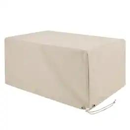 Crosley Furniture - 3Pc Outdoor Furniture Cover Set - Loveseat & 2 Chairs - Tan