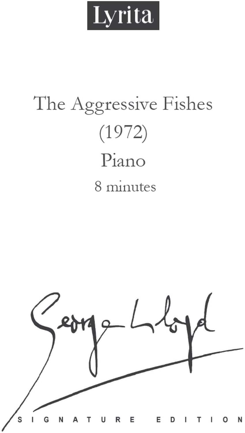 PopMarket - Lloyd: The Aggressive Fishes for Solo Piano - Multicolor