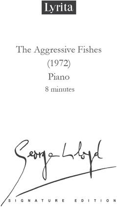 PopMarket - Lloyd: The Aggressive Fishes for Solo Piano - Multicolor