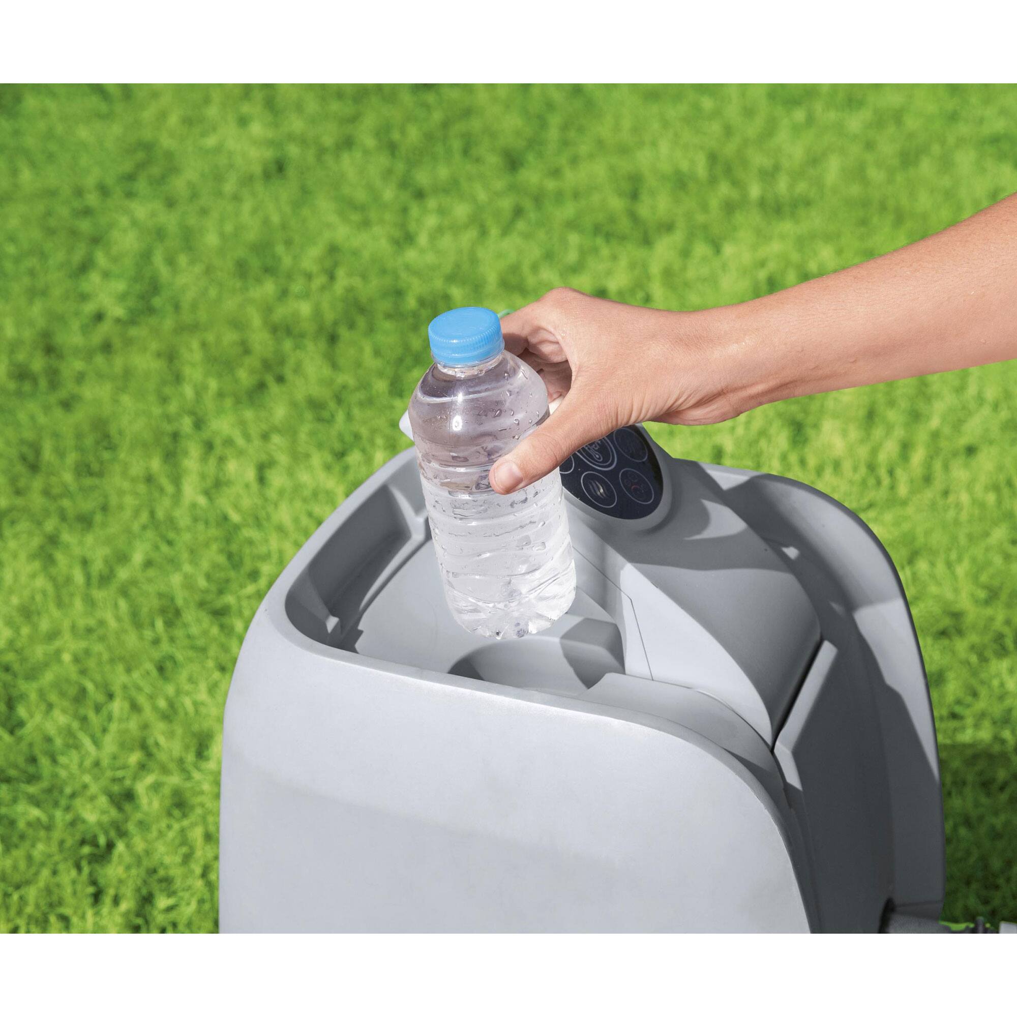 Alt View 12. Bestway - 7 Person Inflatable AirJet Hot Tub Pool Spa - Multi.