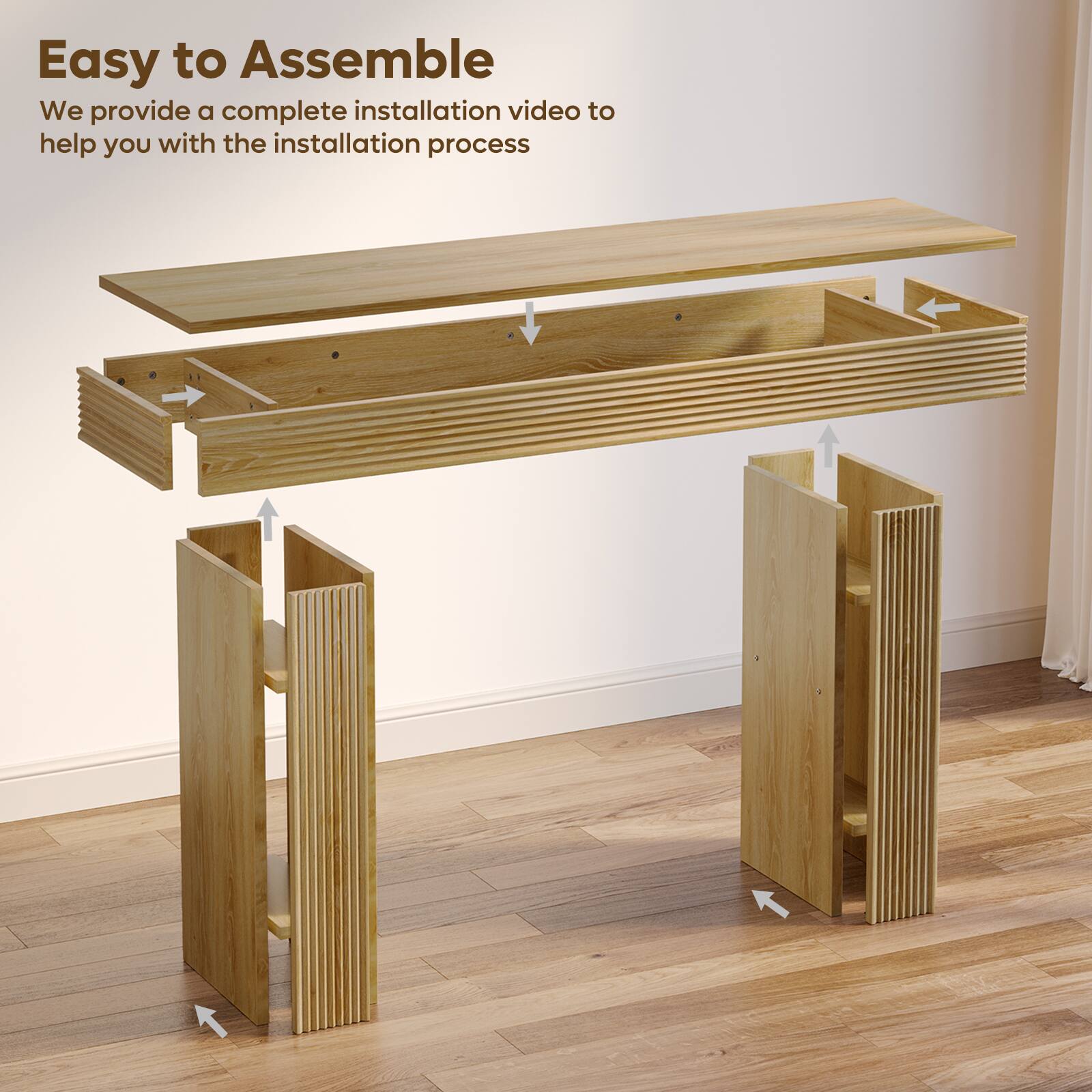 Easy to Assemble

We provide a complete installation video to help you with the installation process
