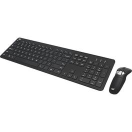 Adesso - Air Mouse Go Plus With Full Size Keyboard - USB Scissors Wireless 2.40 GHz Keyboard - 104 Key - English (US) - US - Unknown