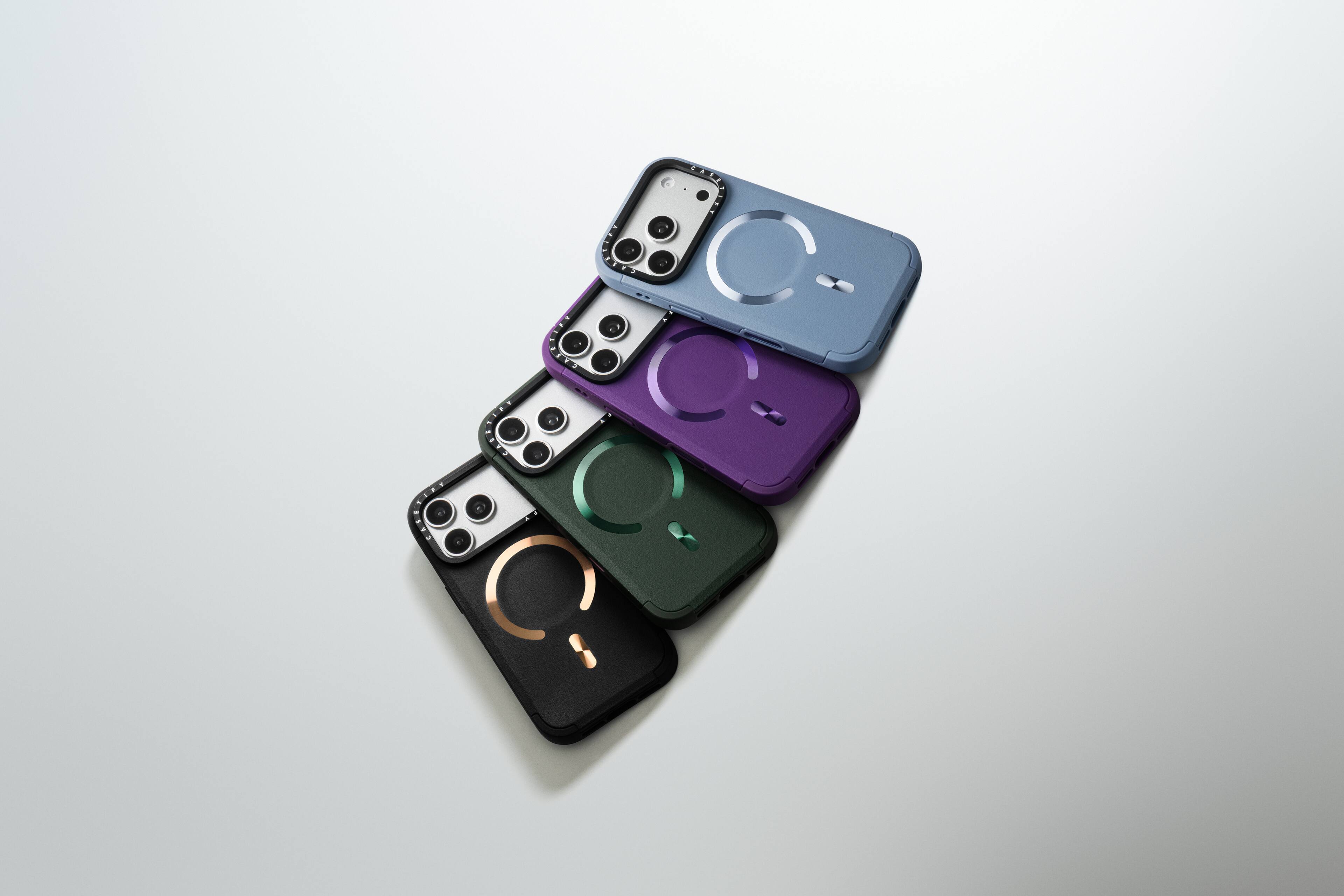 Alt View 2. CASETiFY - Force Case MagSafe Compatible for Apple iPhone 18 Pro Max and 17 Pro Max Devices - Forest.