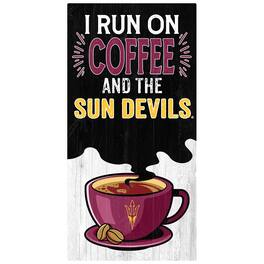 Fan Creations - Arizona State Sun Devils 6" x 12" Coffee Wall Art - Multicolor