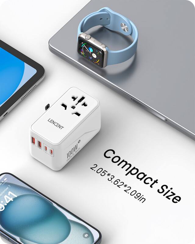 LA in 7 September 9:41

LENCENT MOOL Tech GaN Compact Size

Compact size
2.05*3.62*2.09in