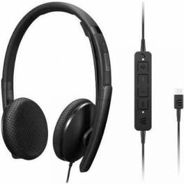 Lenovo - Wired VoIP Headset (Teams) - Microsoft Teams Certification - Stereo - USB Type C - Wired - 2.2 Kilo Ohm - 20 Hz - Unknown