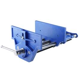VEVOR - Woodworking Vise, 13 inch Woodworking Bench Vise, Heavy-duty Cast Iron Vice for Workbench 10.6" Jaw Width - Blue