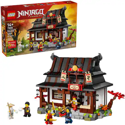 LEGO NINJAGO LEGACY 14+ 71858 Four Weapons Blacksmith 1259 pcs/pzs ozs Aa - - - - - 1 Z 15 as 14 Builders Budd S Together - - - - CEMSTZF FRT D 1501