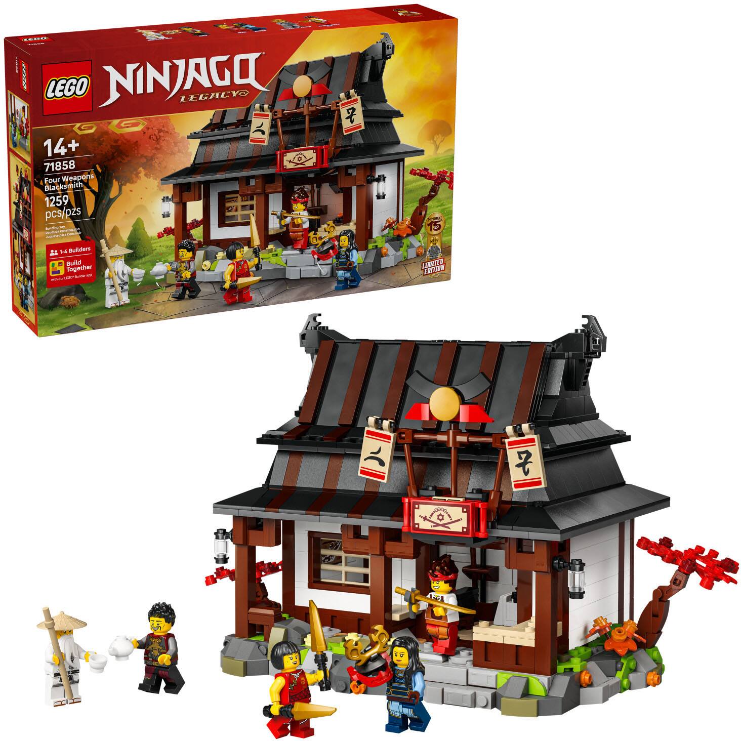LEGO - NINJAGO Four Weapons Blacksmith 15th Anniversary 71858
