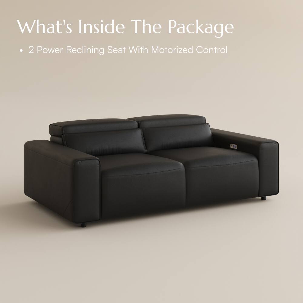 What's Inside The Package
- 2 Power Reclining Seat With Motorized Control