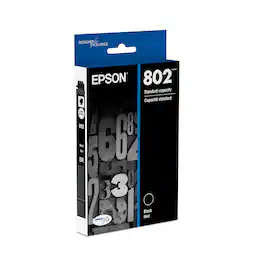 Epson - 802 Standard Capacity Ink Cartridge - Black