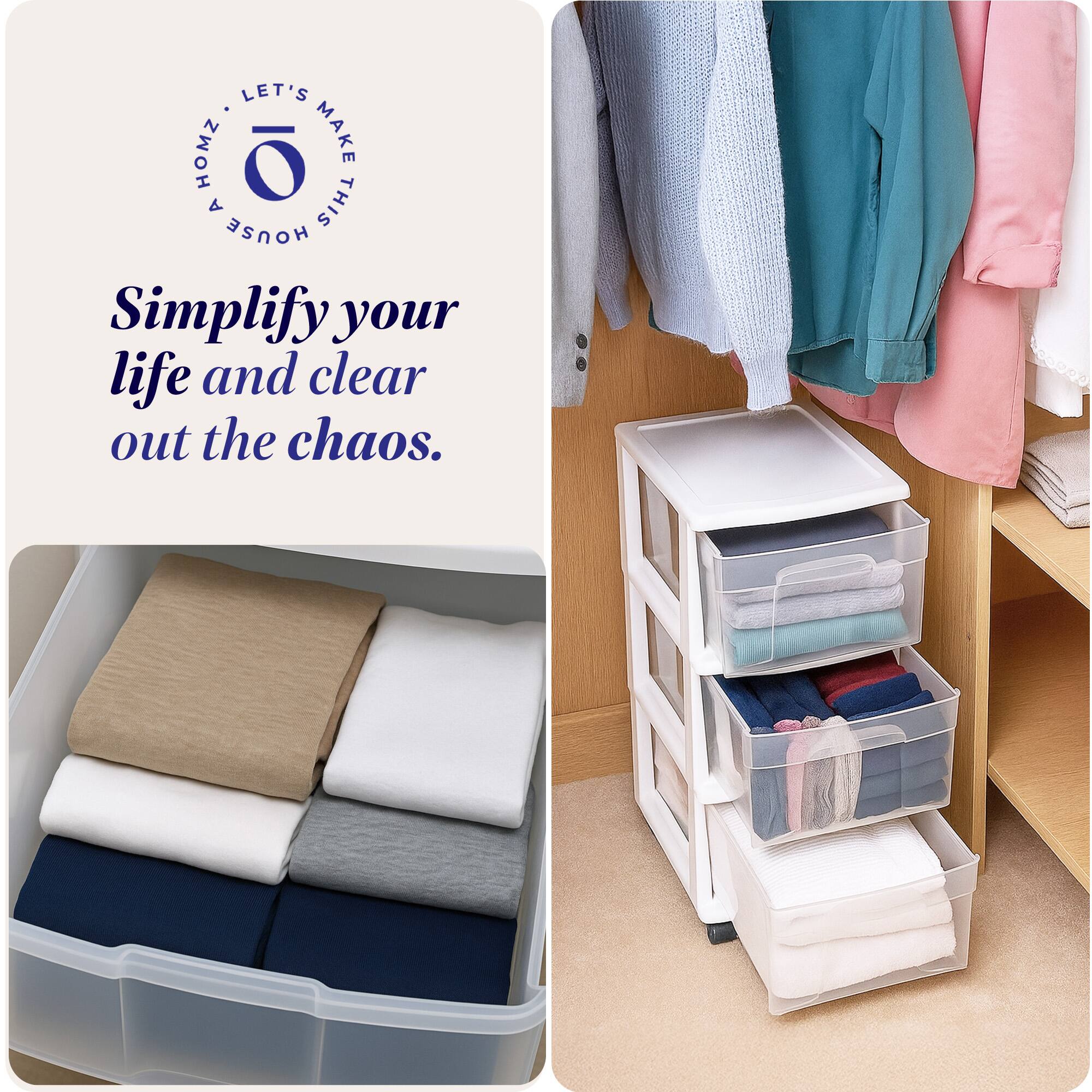 LET'S HOMZ. LET'S MAKE THIS HOUSE HOMZ.

Simplify your life and clear out the chaos.