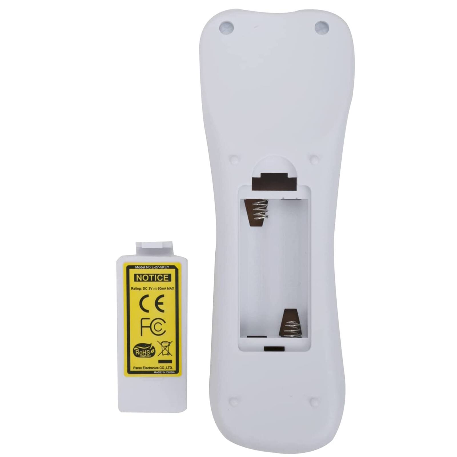NOTICE  
Rating: DC 12V = 60mA MAX  
CE  
FC  
RoHS  
Pares Electronics CO., LTD.  
Made in China