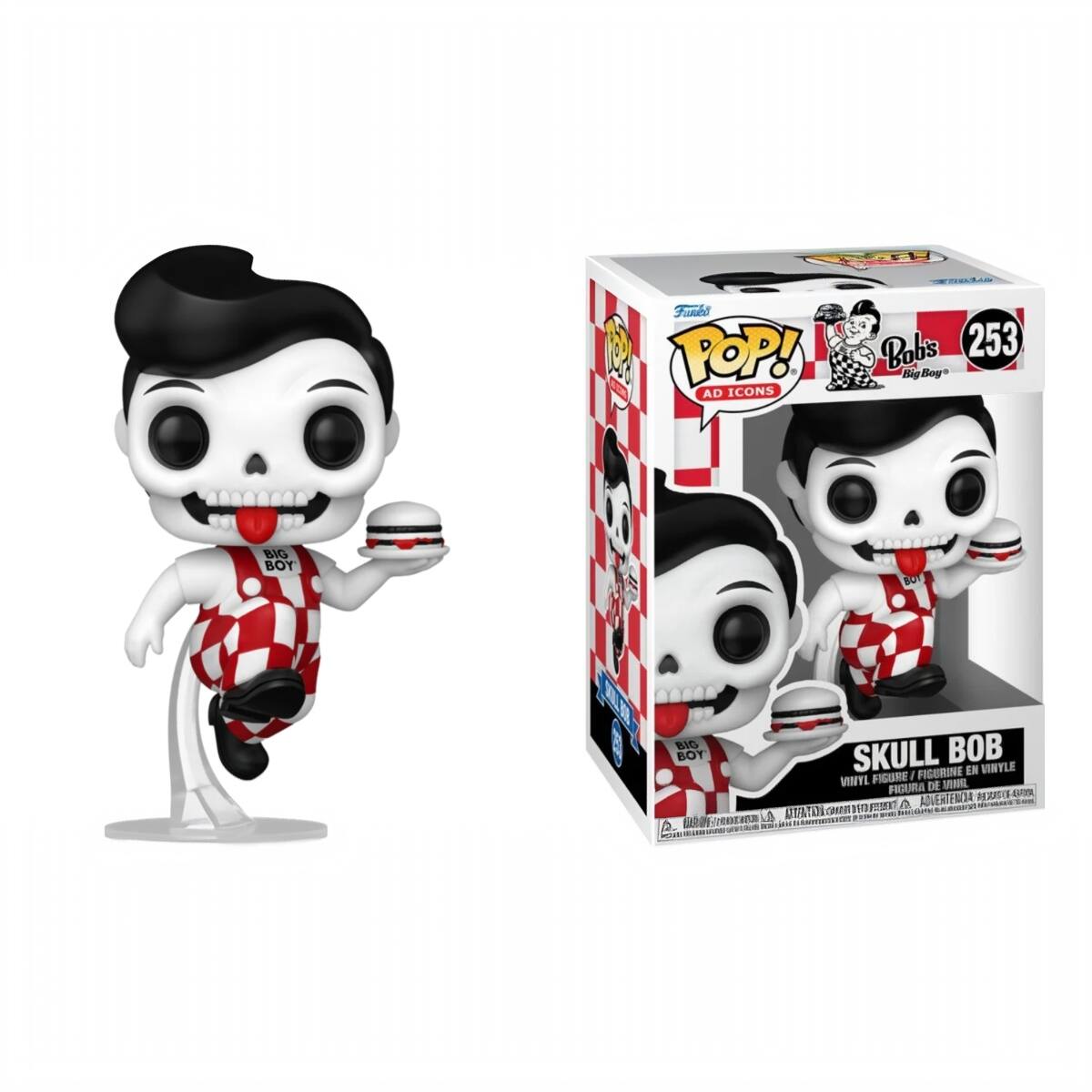 Funko - Pop! Bob's Big Boy Skull Bob - Multicolor