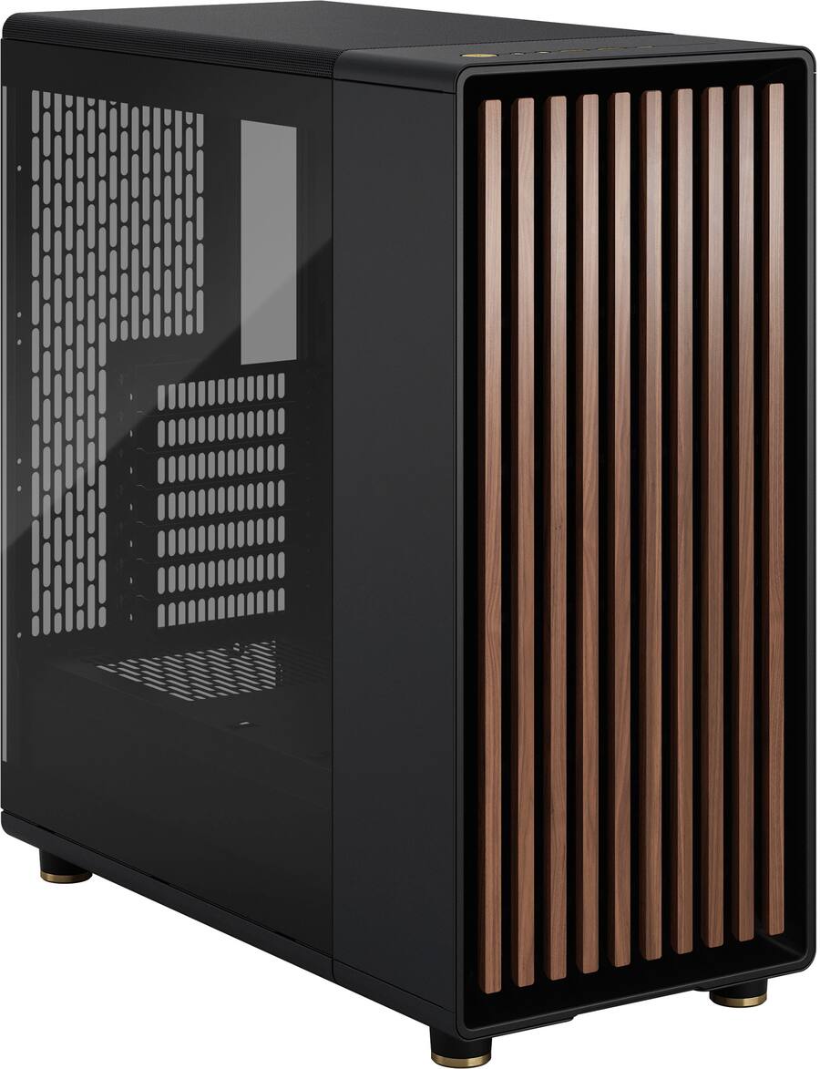 Fractal Design North Charcoal Black Chassis with Walnut Fractal Design North Charcoal Black Chassis with Walnut