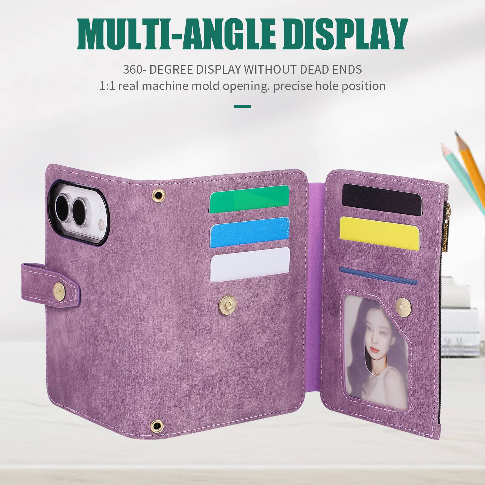MULTI-ANGLE DISPLAY  
360-DEGREE DISPLAY WITHOUT DEAD ENDS  
1:1 real machine mold opening. precise hole position