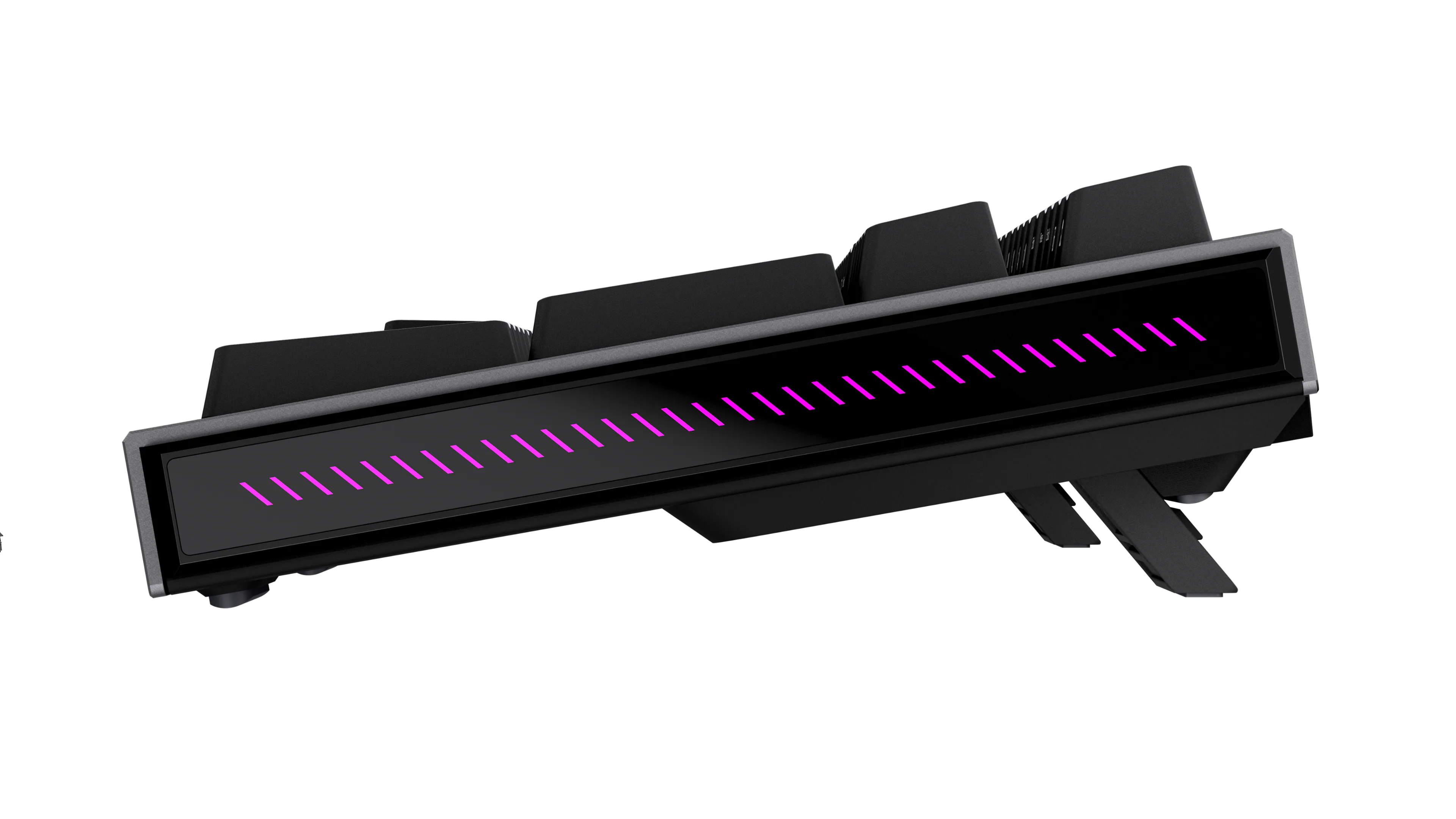 Alt View 7. ASUS - ROG Strix Morph 96% Wireless Mechanical RGB Gaming Keyboard with Hot-Swappable ROG NX Snow Switches - Black.