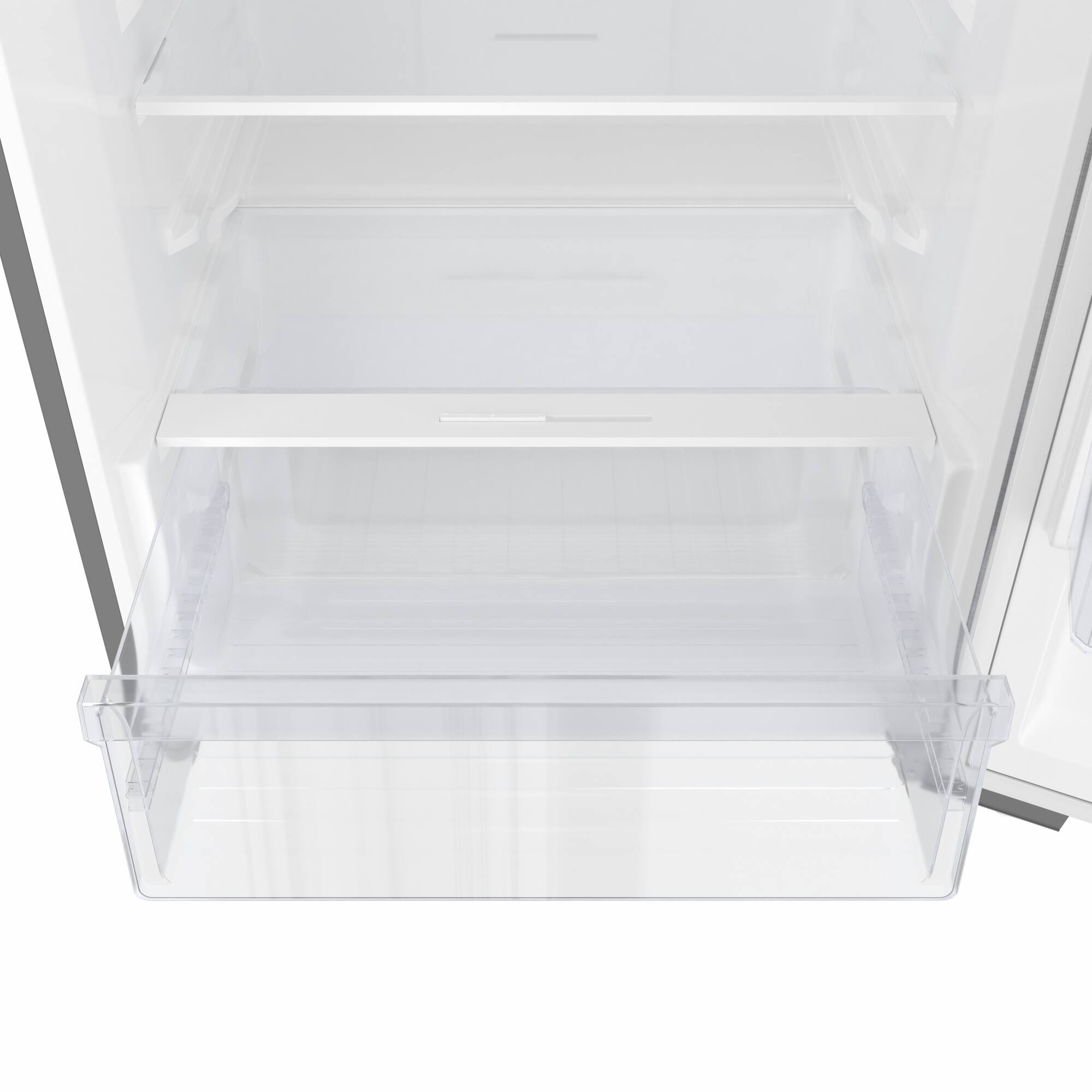 Alt View 6. Koolmore - 28 In. 14 Cu. Ft. Top-Freezer Household Refrigerator in Stainless Steel, Energy Star Certified - Stainless steel.