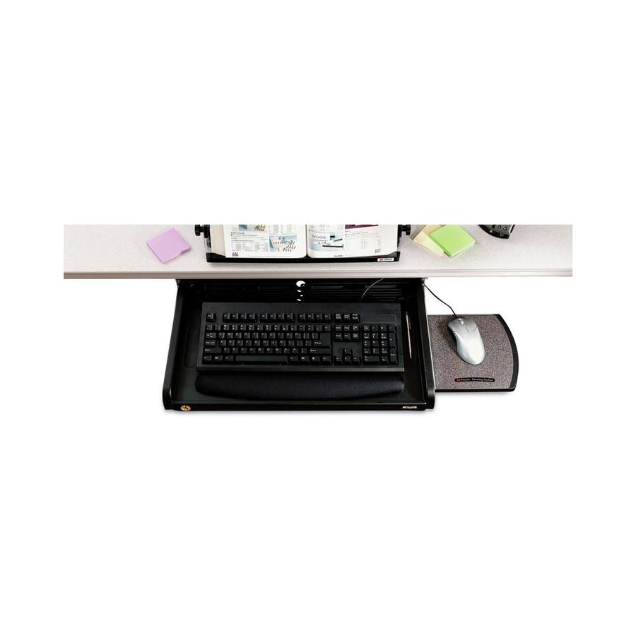 3M KD45 23 In X 14 In Under Desk Keyboard Drawer Black Best Buy 3M KD45 23 In X 14 In Under Desk Keyboard Drawer Black Best Buy