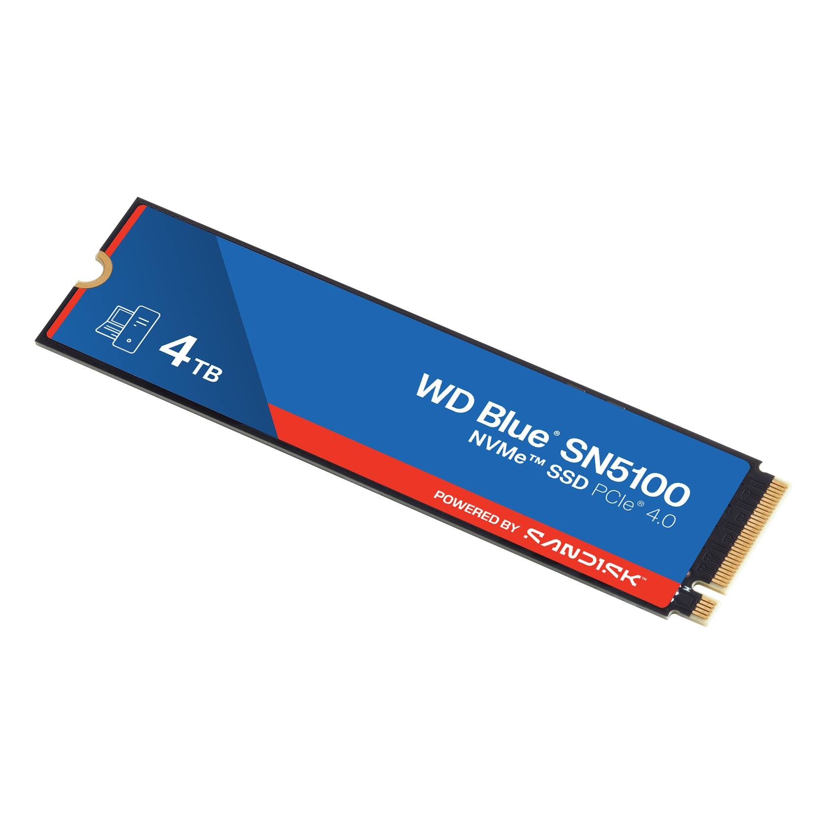 4 TB  
WD Blue SN5100  
NVMe SSD PCIe 4.0  
Powered by SanDisk