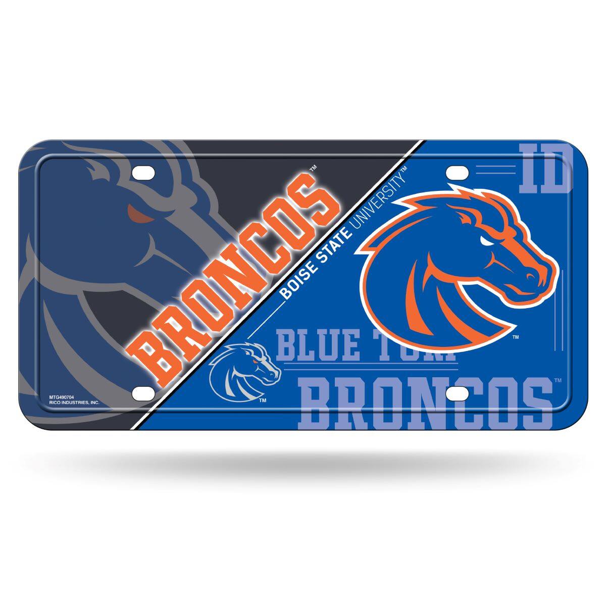 BRONCOS  
BOISE STATE UNIVERSITY  
BLUE TORNADO  
BRONCOS  

ID  

MTG60704  
RICO INDUSTRIES, INC.