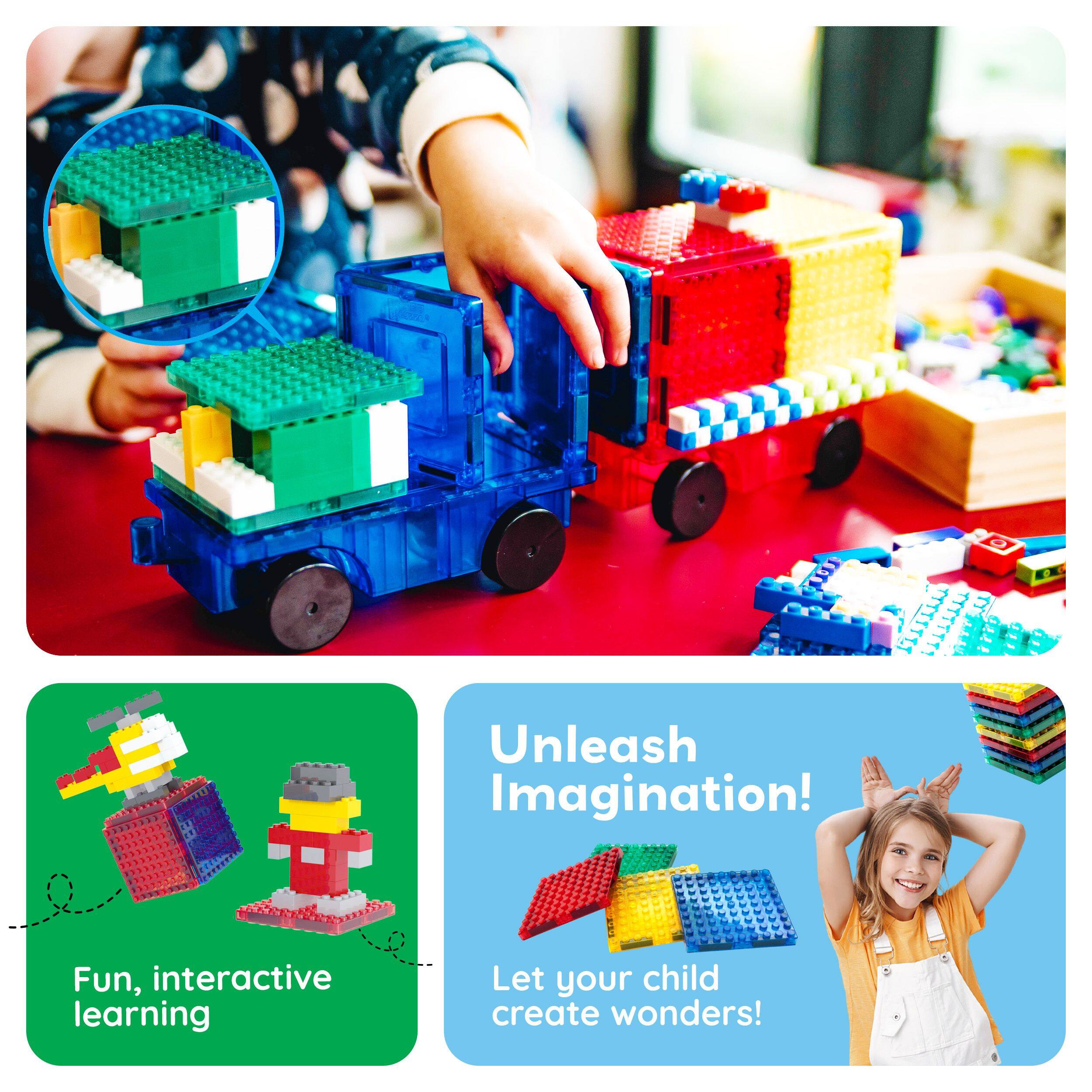 Unleash Imagination!  
Fun, interactive learning  
Let your child create wonders!