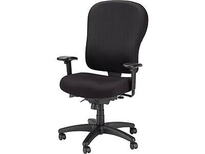 Alt View 1. Tempur-Pedic - Tempur-Pedic TP4000 Ergonomic Fabric Swivel Task Chair, Black (TP4000) - Black.