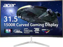 Acer - Refurbished Excellent - Nitro EDA320Q 31.5" LCD Monitor 165Hz 1920x1080 1ms Response Time - Black