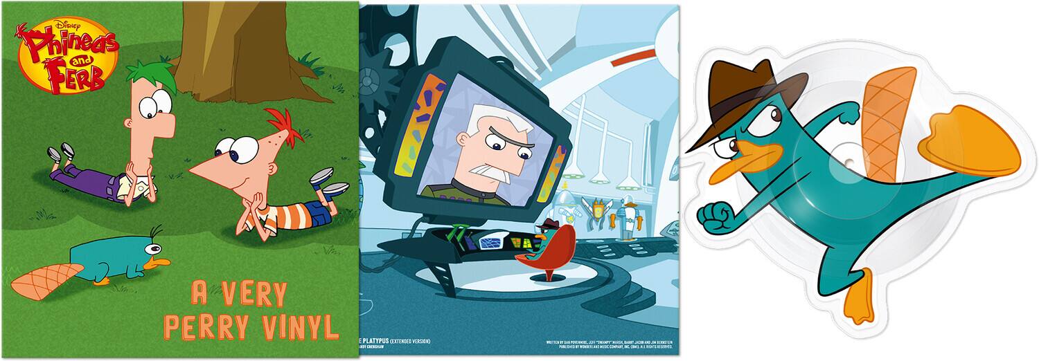 Disney Phineas and Ferb  
A Very Perry Vinyl (Extended Version)  
Platypus  
Written by: Jeff "Swampy" Marsh, Dan Povenmire  
Music by: Michael Culross  
Produced by: Jeff "Swampy" Marsh, Dan Povenmire