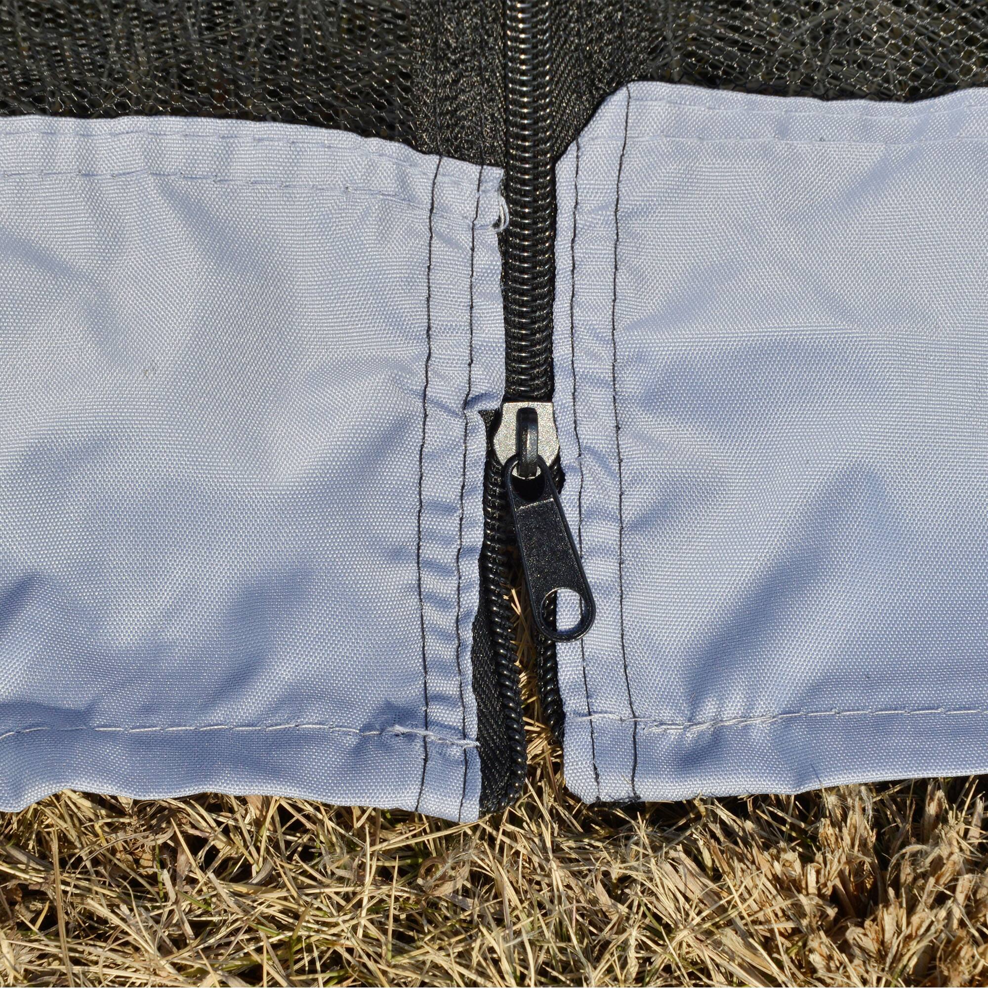 Alt View 8. Outsunny - Outdoor Party Tent Canopy with Mesh Sidewalls - Grey.