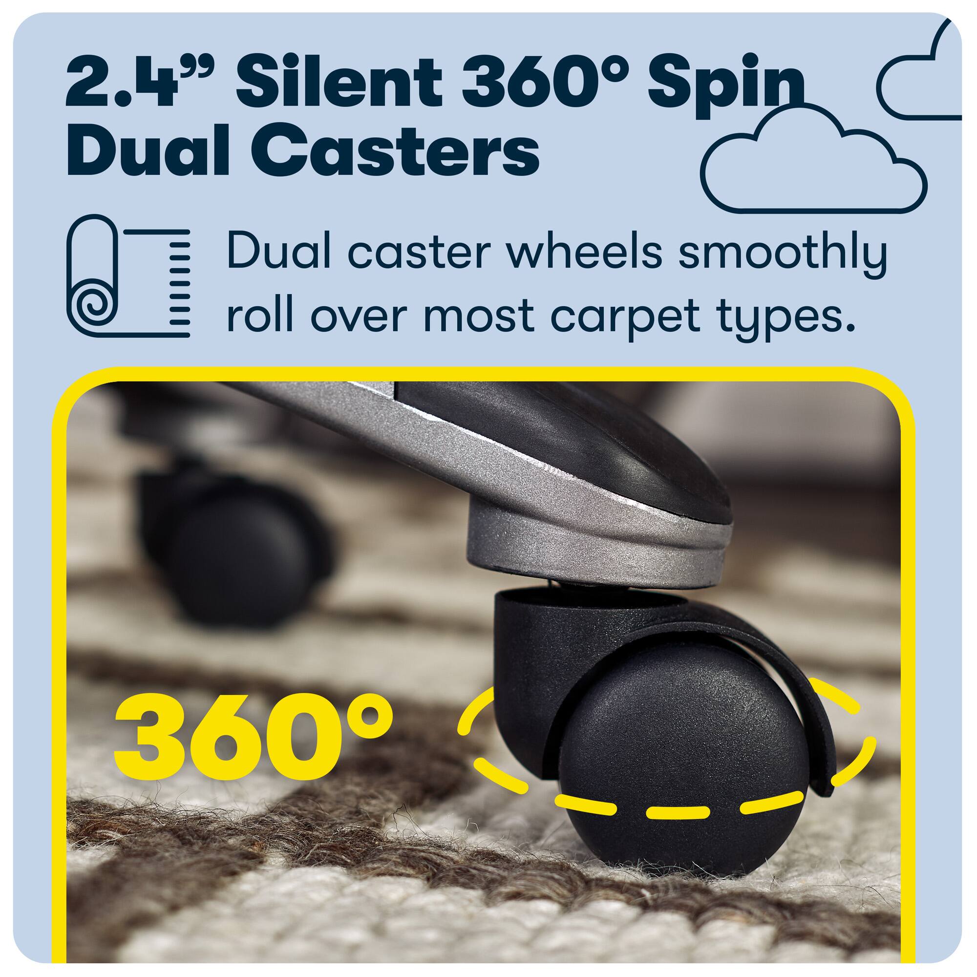 Alt View 16. Serta - Fairbanks Bonded Leather Big and Tall Executive Office Chair - Black.