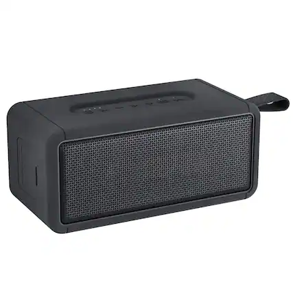 Front. Pacoar Cade - Portable Wireless Loud Sound Ipx6 Water-resistant Speakers Fast Connect Aux Tws Pairing Gift/home/outdoor/party - Black-BoomBox - 120W.