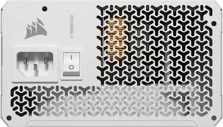 Alt View 8. CORSAIR - RMe Series RM1000e 80 PLUS Gold Fully Modular Low-Noise ATX 3.1 and PCIE 5.1 Power Supply - White.