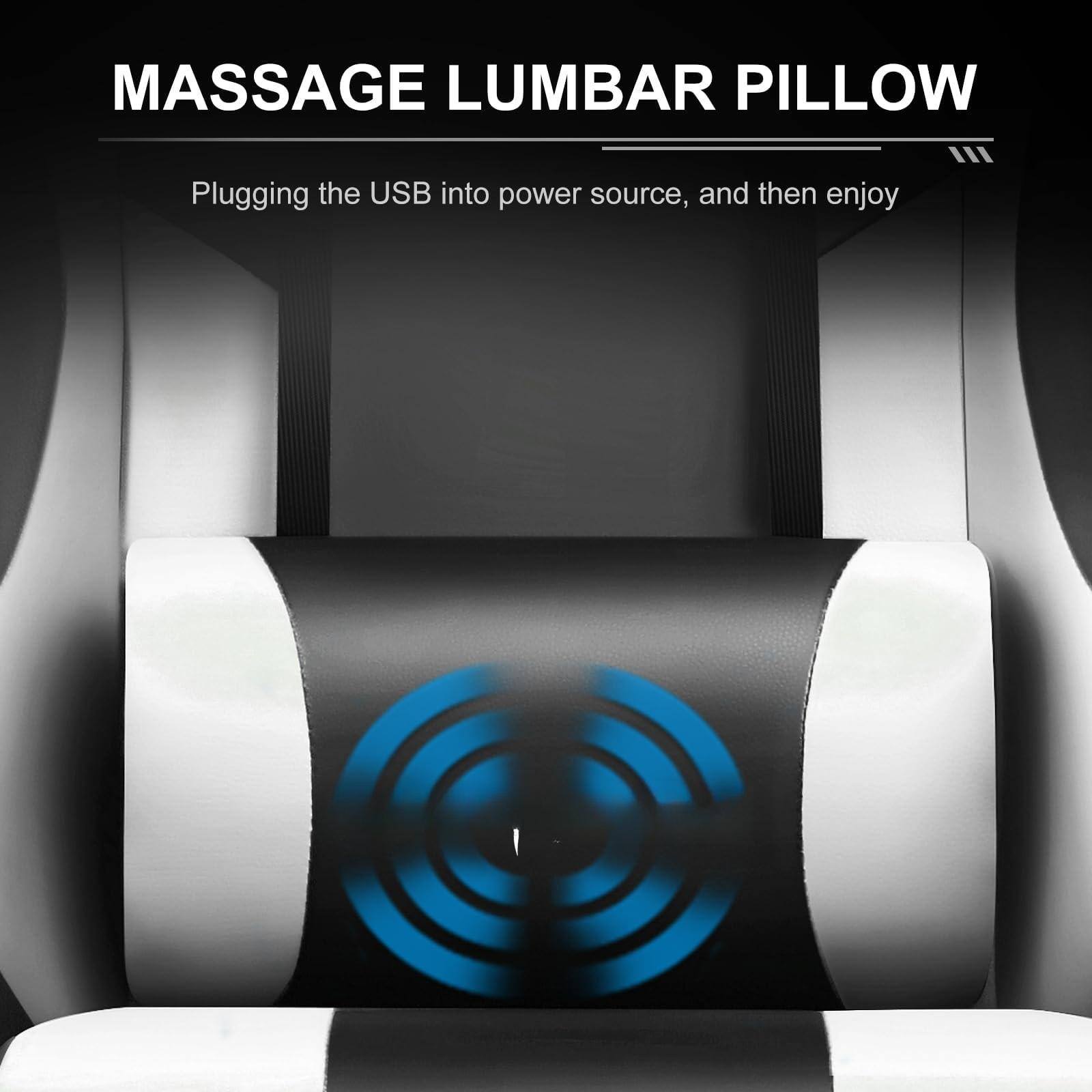 MASSAGE LUMBAR PILLOW

Plugging the USB into power source, and then enjoy